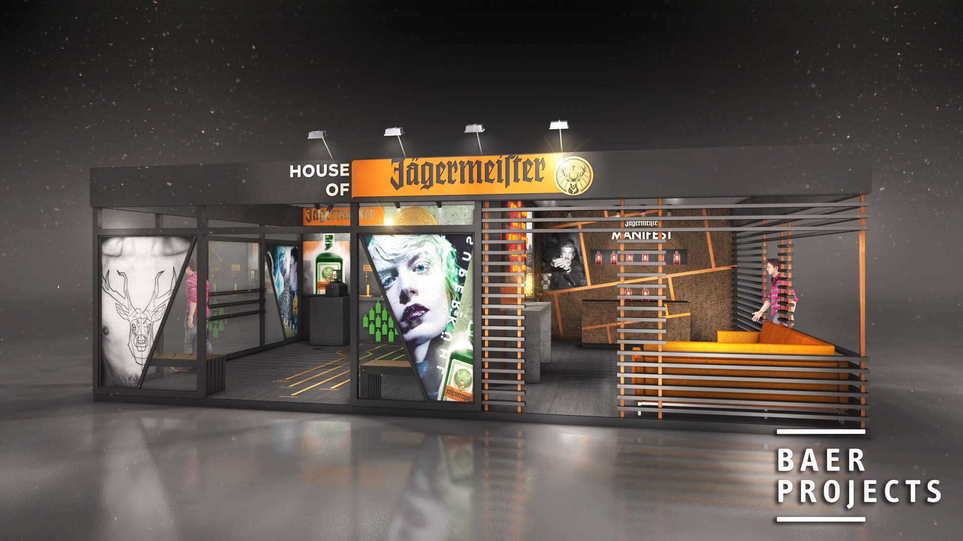 Jägermeister · Messegestaltung