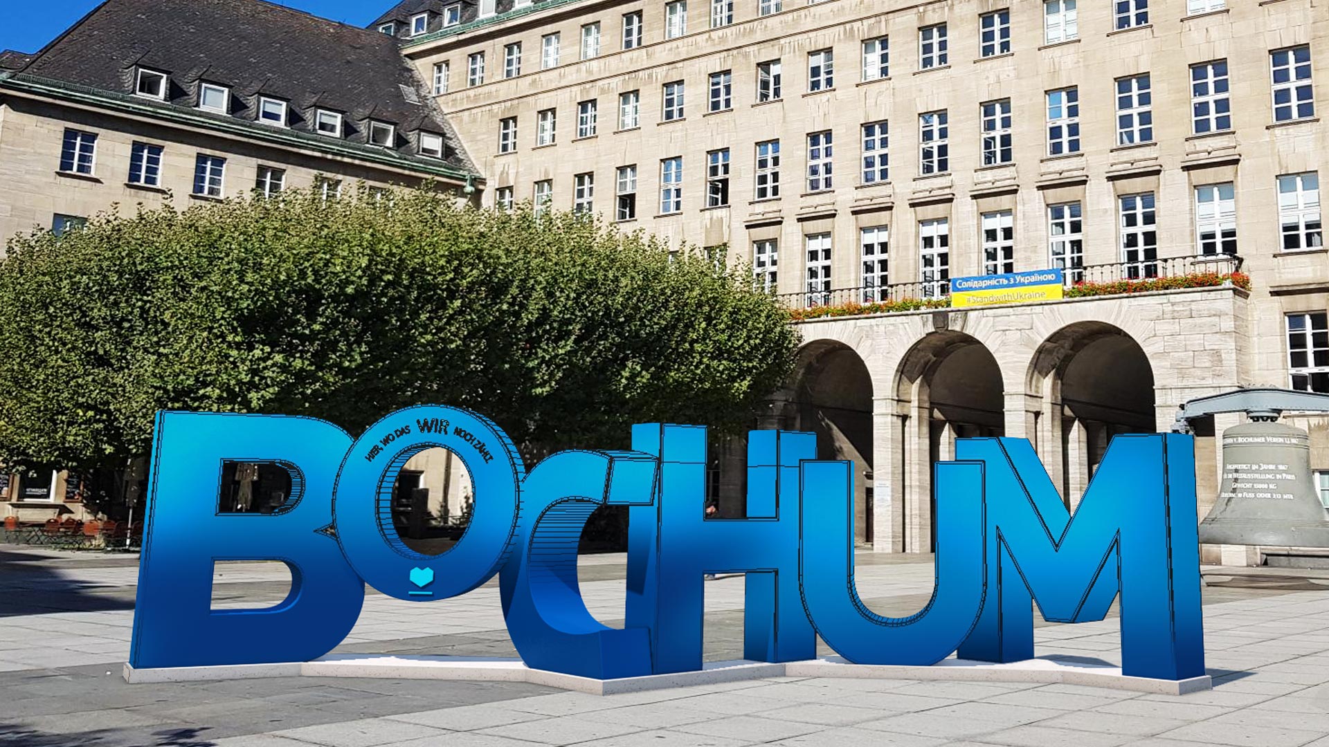 Bochum · Schrift im Raum