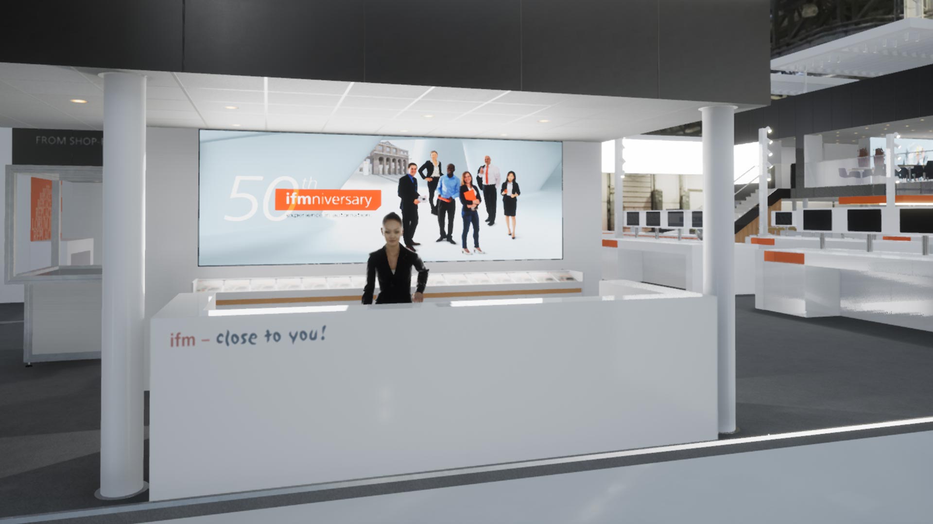 ifm · Hannover Messe 2021 – Projektansicht 2